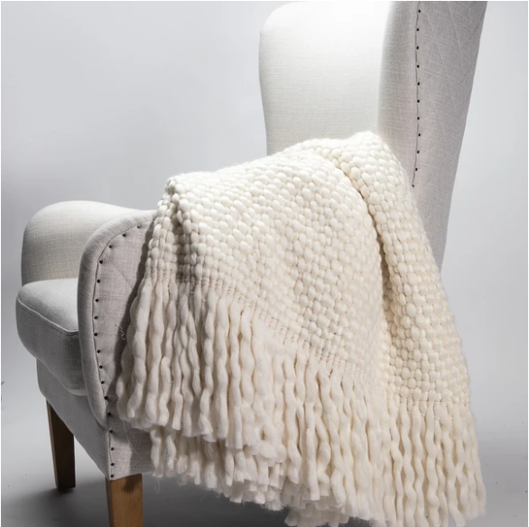 ‘Cloud’ Organic Merino Wool Blanket to Solve Sleep Troubles — product description