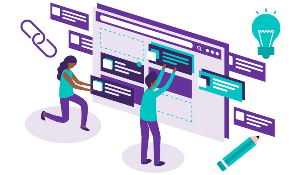  a man and a woman posting some content in the internet