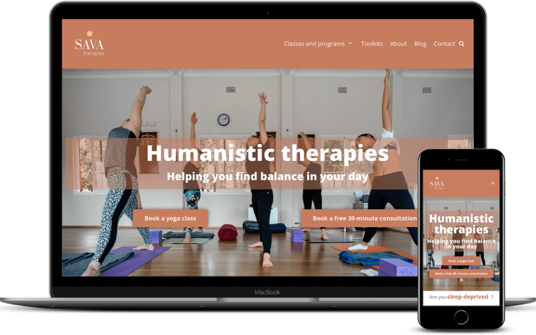 Sava Therapies — website